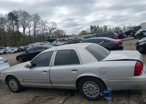 2004 Mercury Grand Marquis Gs z USA, uszkodzony, nr VIN 2MEFM74W44X625240